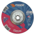 Cutting Wheel, Type 27, 6 in Dia, 0.045 in Thick, 5/8 in-11 UNC Nut Arbor Hole Size, Aluminum Oxide