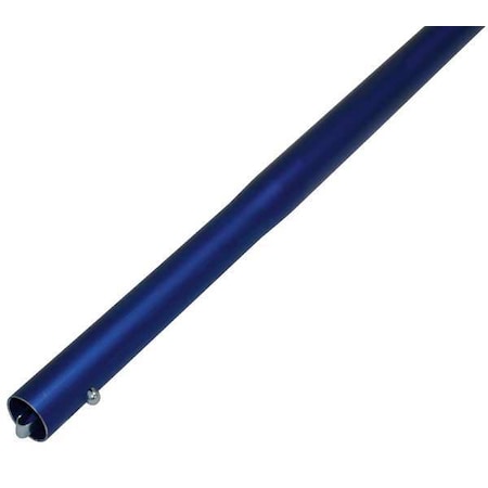 Swaged Handle, Button, 1-3/8 x 72 in, Blue