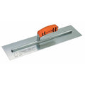 Square End Trowel, 16inL, 4inW, CarbonSteel