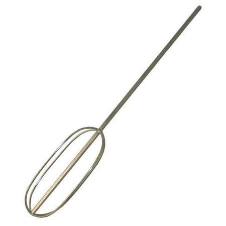 Mixer, 7/16 in Shaft, 5 x 26 in, Oval