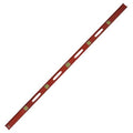 I-Beam Level, Alum, Red, 72 in L, 10 Vials