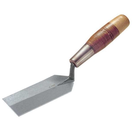 Margin Trowel, 5inL, 2inW, Carbon Steel