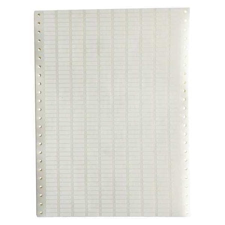 0.65 x 0.2 White Dot Matrix Labels
