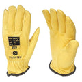 Cut-Resistant Driver Gloves, Cut Level A6 , Uncoated , 7 1 PR