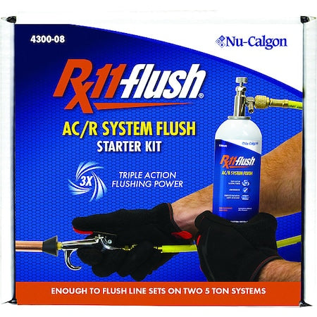 Refrigeration System Flush Kit,1 lb.