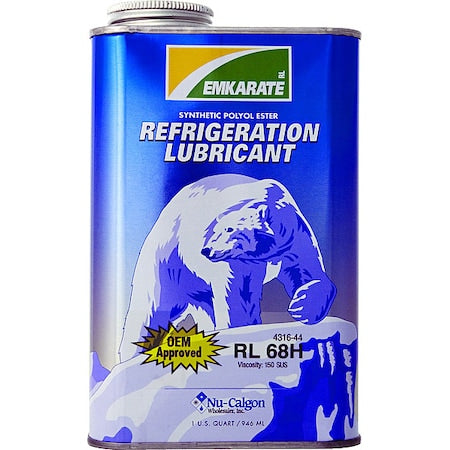 Refrigeration Lubricant,POE,1 qt