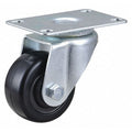 Plate Caster, 2-1/2" Wheel Dia., 70 ShoreD