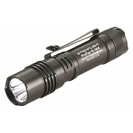 GenPurp Mini Flashlight, Alum, Black, 350lm