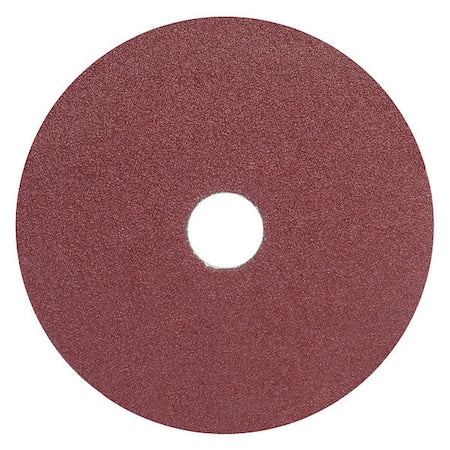 Fiber Disc, 5", 7/8" Hole Mount, Brown, PK25