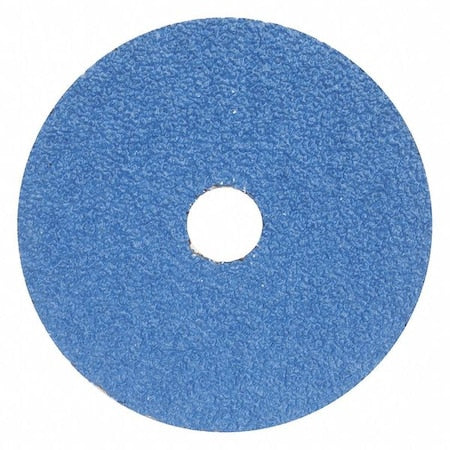 Fiber Disc, 7", 7/8" Hole Mount, Blue, PK25