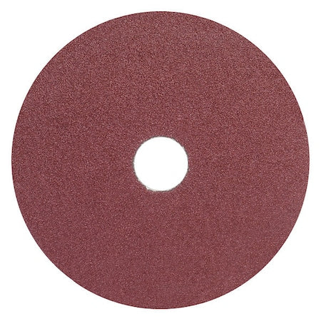 Fiber Disc, 7", 7/8" Hole Mount, Brown, PK25
