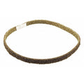Surface-Conditioning Belt, 1/2 in W, 24 in L, Non-Woven, Aluminum Oxide, Not Applicable Grit, Brown