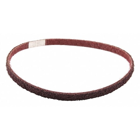 Surface-Conditioning Belt, 1/2 in W, 24 in L, Non-Woven, Aluminum Oxide, Not Applicable Grit