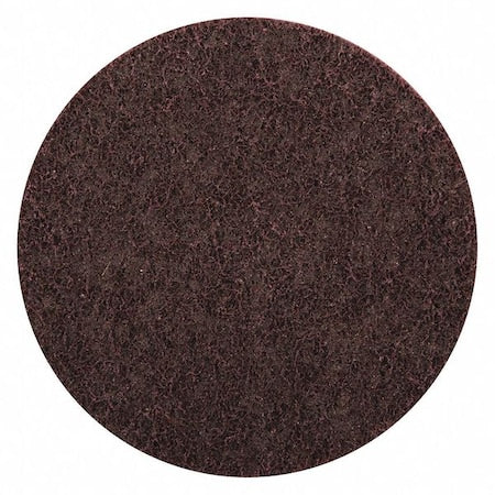 Hook-and-Loop Surface Conditioning Disc, 5" Dia, Non-Vacuum, Aluminum Oxide, 80 Grit, Surface Prep