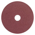 Fiber Disc, 7", 7/8" Hole Mount, Brown, PK25