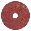 Fiber Disc, 5", 7/8" Hole Mount, Brown, PK25