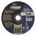 Abrasive Cut-Off Wheel, Type 1, 6 in Dia, 0.045 in Thick, 7/8 in Arbor Hole Size, Aluminum Oxide