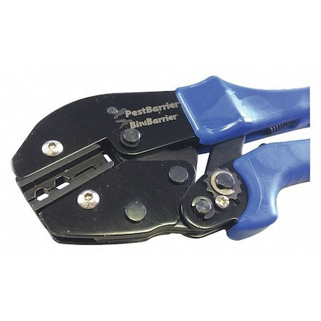 Netting Crimping Tool, 2-1/2" L, Orange