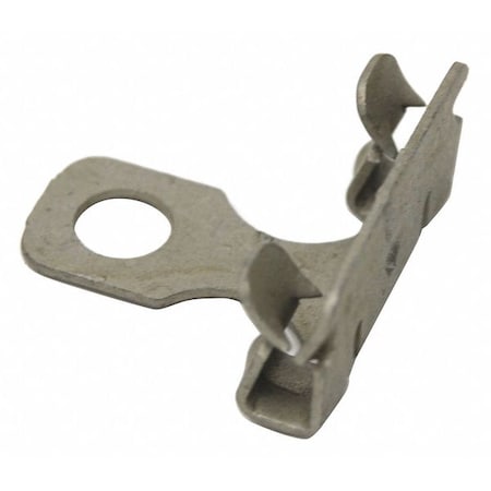 Netting Bracket, 1" L, Silver, PK100