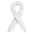 Sorbent Sock, 28 gal, 3 in x 48 in, Oil, White, 40 PK