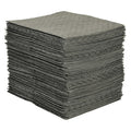 Sorbent Pad, 26 gal, 15 in x 19 in, Universal, Gray, 100 PK