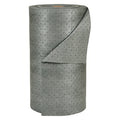 Sorbent Roll, 49 gal, 30 in x 150 ft, Universal, Gray, Polypropylene