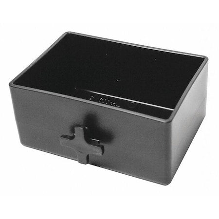 Plyprpylne Plastic, Box Hangers, Black, PK2