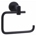 Toilet Paper Holder, Black, 6-3/4"W, 1 Roll