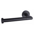 Toilet Paper Holder, Black, 5-1/2"W, 1 Roll
