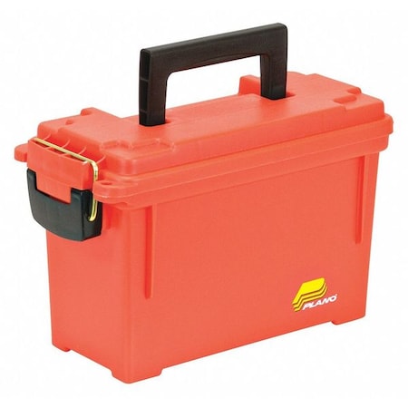 Marine Emergency Tool Box, Plastic, Orange, 11-1/2 in W x 5 in D x 7 in H