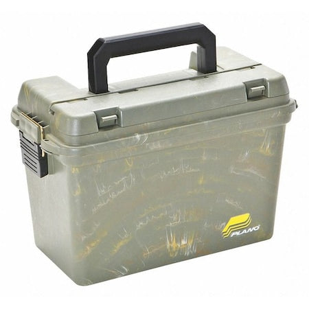 Tool Box, Plastic, Camo, 15 in W x 8 in D x 10 in H