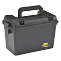 Tool Box, Plastic, Black, 15 in W x 8 in D x 10 in H