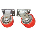 Plate Caster, 2800 lb. Ld Rating, PK4