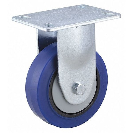 Plate Caster, 4" Wheel Dia., 264 lb. Load