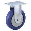 Plate Caster, 5" Wheel Dia., 308 lb. Load