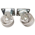 Plate Caster, 2800 lb. Ld Rating, PK4