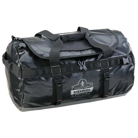 Duffel Bag, Medium, Water Resistant, Black