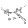 Utility Sink Faucet, 6"" to 10"" Mount, 2 Hole Commercial