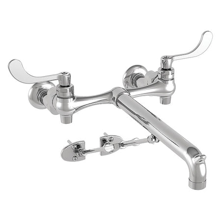 Utility Sink Faucet, 6"" to 10"" Mount, 2 Hole Commercial