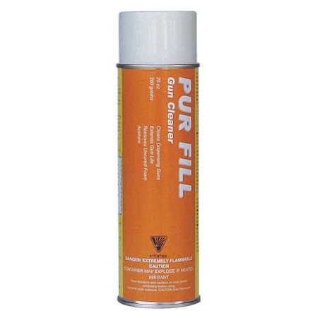 Pur Fill Dispensing Unit Cleaner, 12.5 oz, Aerosol Can, Liquid, Clear