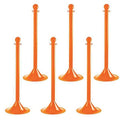 Light Duty Stanchion, 41 In. H, PK6