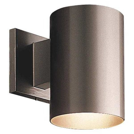 Cylinder 1-Light Wall Lantern, 17 W, Antique Bronze