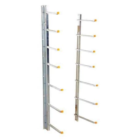 Wall Mounted Material Rack, 1000 lb.