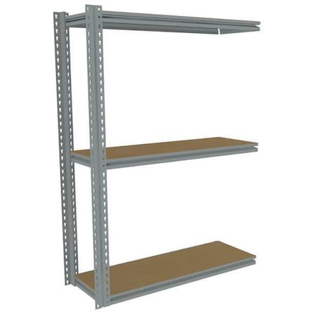 Record Storage Rack, Add-On, 42x15, w/Deck