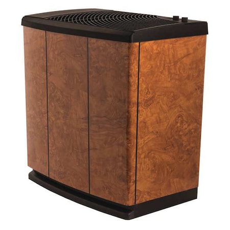 Portable Humidifier, 5.4 gal, 3,700 sq. ft., Console, Oak Burl