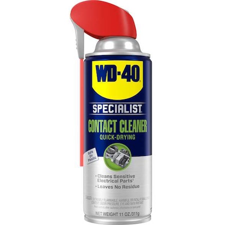 Contact Cleaner, WD-40 SPECIALIST, 11 oz, Aerosol Can,