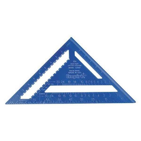 12" True Blue Laser Etched Rafter Square