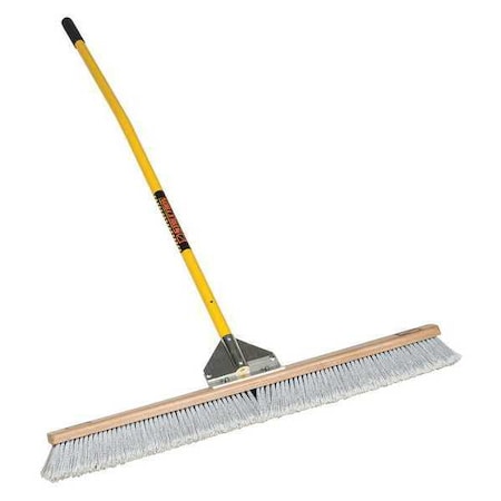 Duo Broom, 36", 60" Yellow Alum Handle