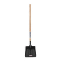 Scoop Shovel, Steel Blade, 54 in L Hard Wood Handle