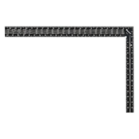 Black Steel Rafter Square, 24" x 16"